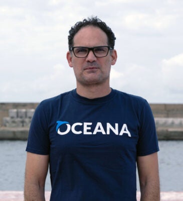 Fisheries campaign director, Javier Lopez
