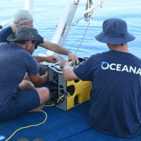 First ROV dive in Tramontana