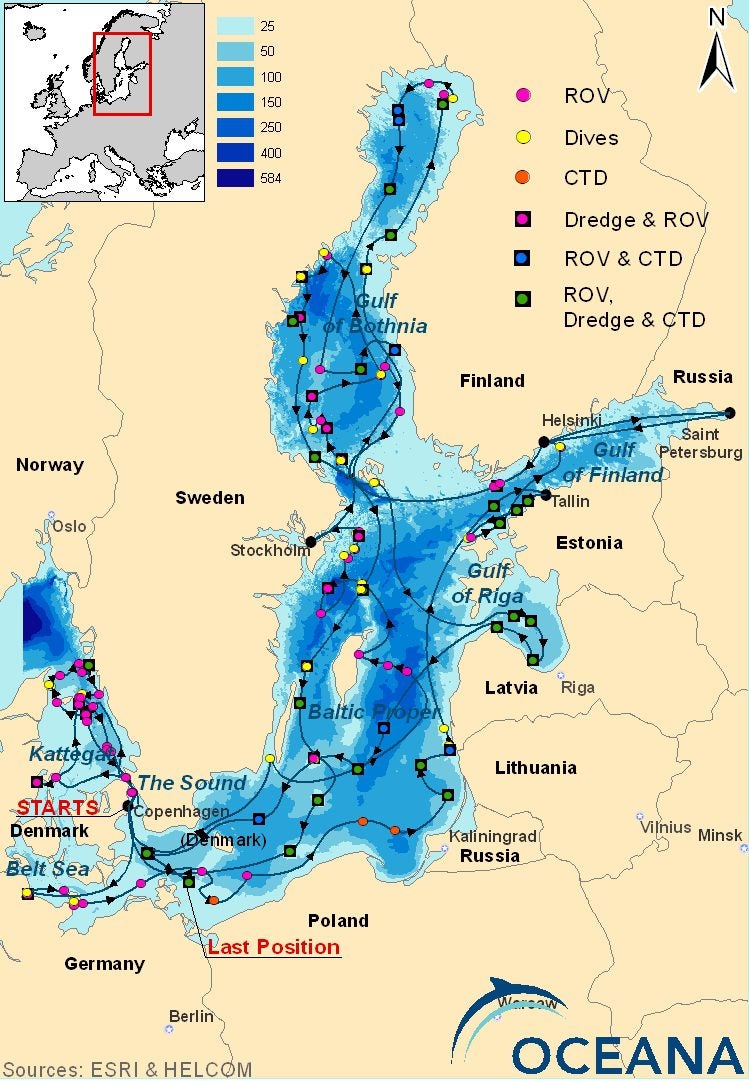 Expedicion de Oceana en el Baltico